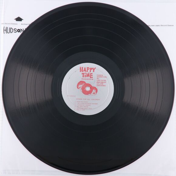 Happy Time Chorus & Orchestra – Hymns For All Children - 1962 LP Record HT-1013 - Picture 8 of 16